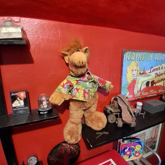 Vintage 1986 Coleco ALF Plush Doll - Picture 4 of 4